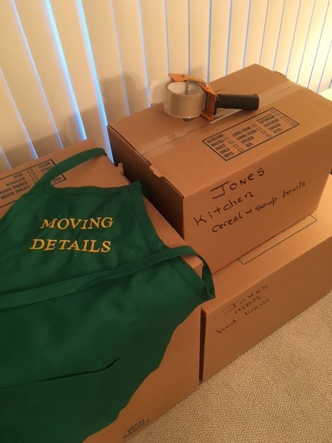 Packing for a move in Charlotte, North Carolina